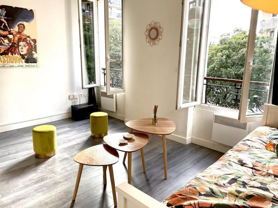 Charming Bright Sunny Studio Near Canal St Martin باريس المظهر الخارجي الصورة