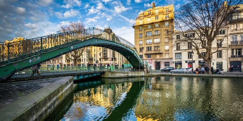 Charming Bright Sunny Studio Near Canal St Martin باريس المظهر الخارجي الصورة